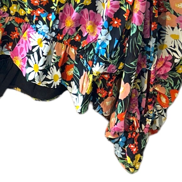 Sugarlips Lupita Floral Ways Balloon Sleeve Blouse - Picture 8 of 16